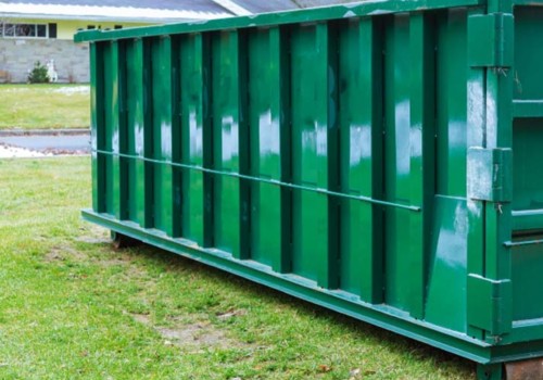 What Size is the Standard Dumpster for Your Cleaning Project?
